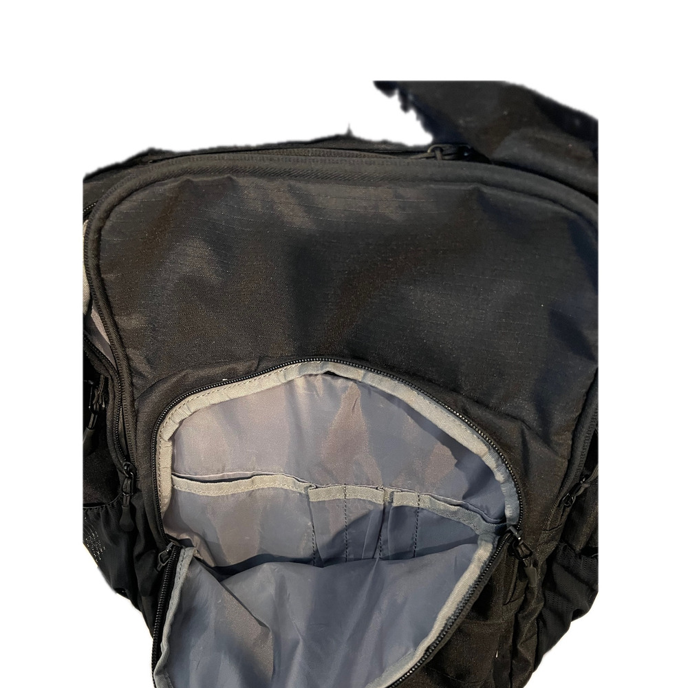 Embark Black Padded Backpack - Picture 3 of 6